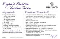 Bryan's Famous Chicken Tacos